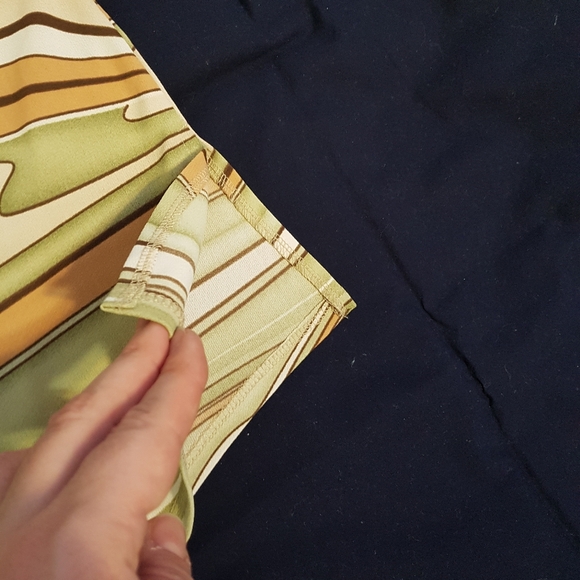 Vintage Twik Multicolour Striped 70s Tank Top - Picture 6 of 10